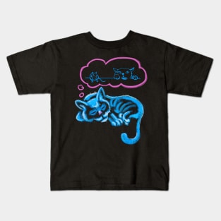 Dreamy Catnap Kids T-Shirt